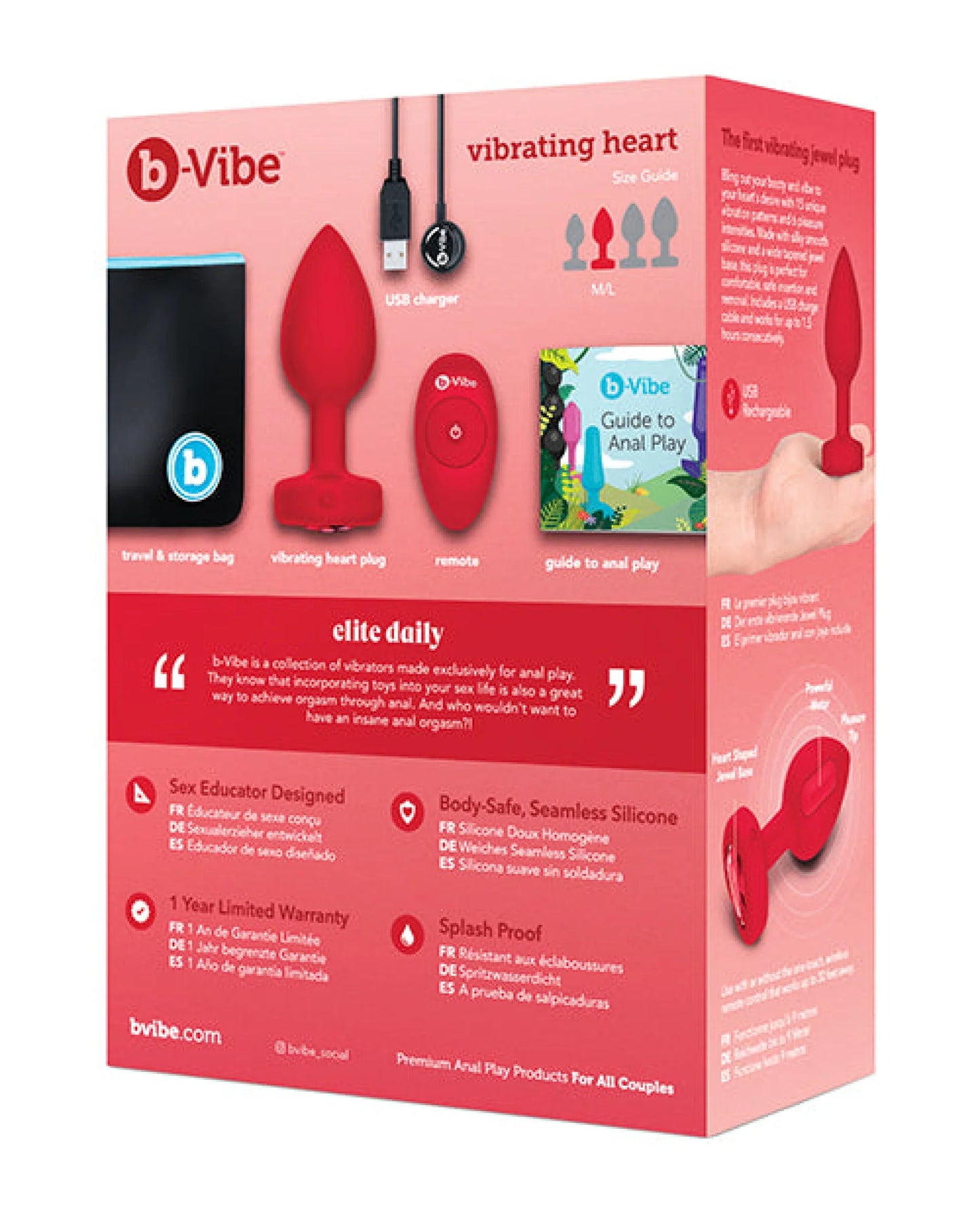 پڵاگێکی دڵی لەرزین بە B-vibe