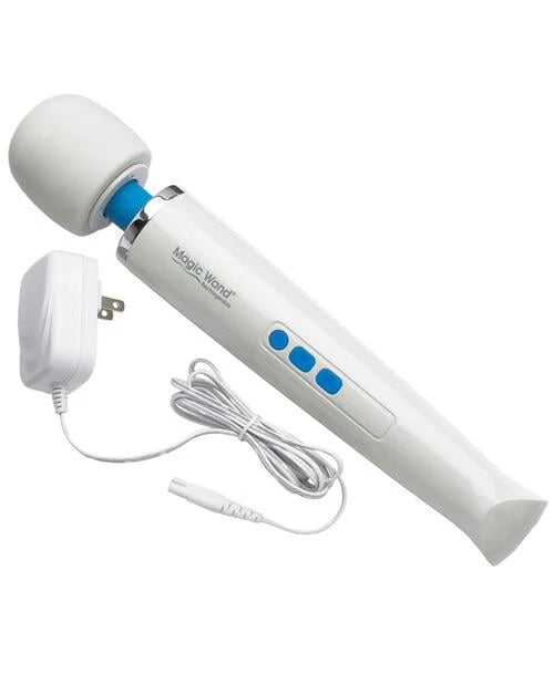 Vibratex Magic Wand Unplugged ڕەنگدانەوەی بارگاویکەرەوە